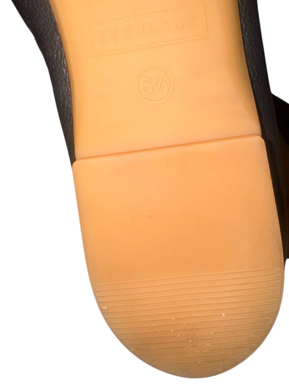 Everlane THE DAY GLOVE BLACK leather flats women’s shoes size 6.5 - Picture 9 of 11
